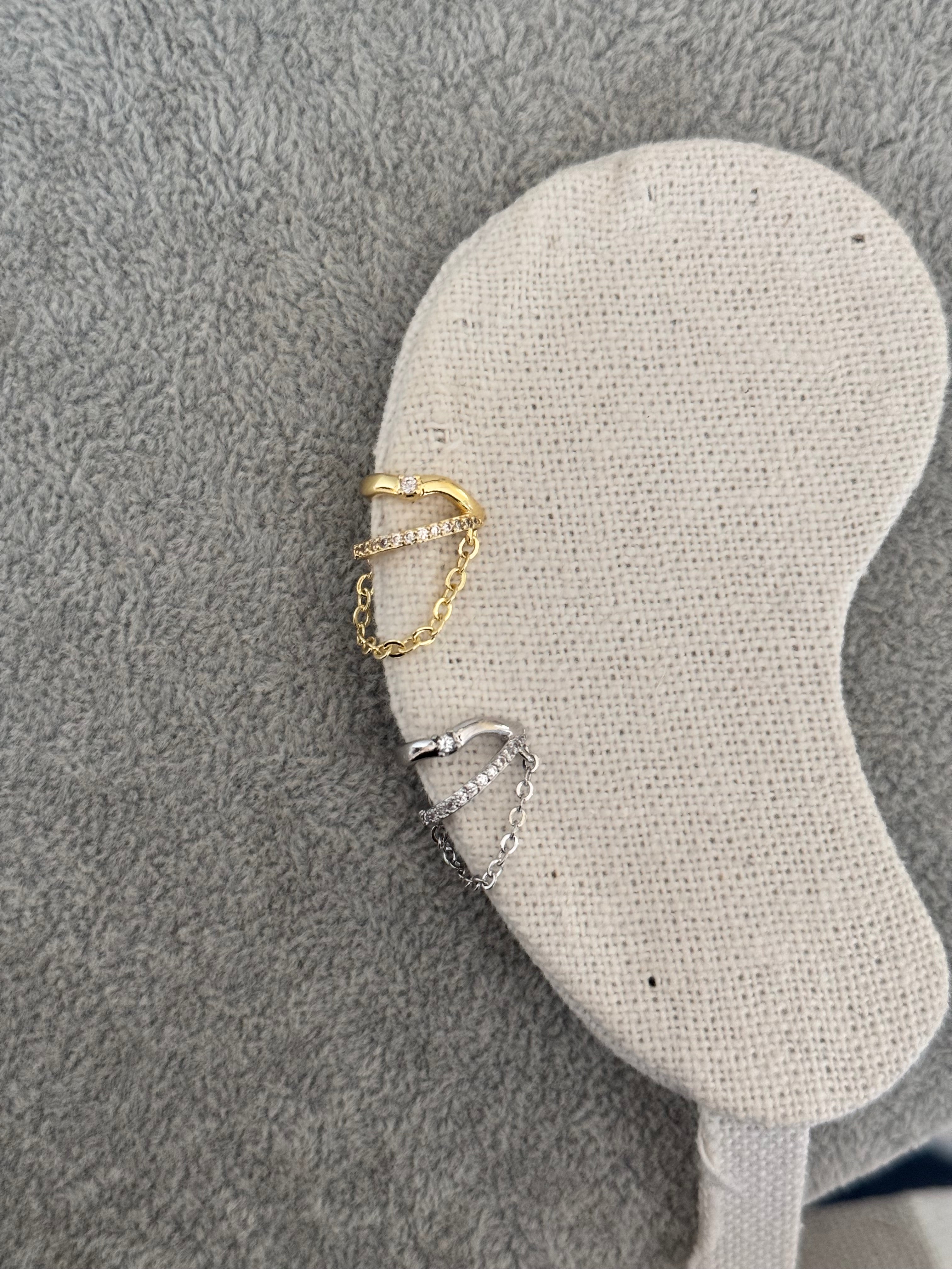 Earcuff con Cadena