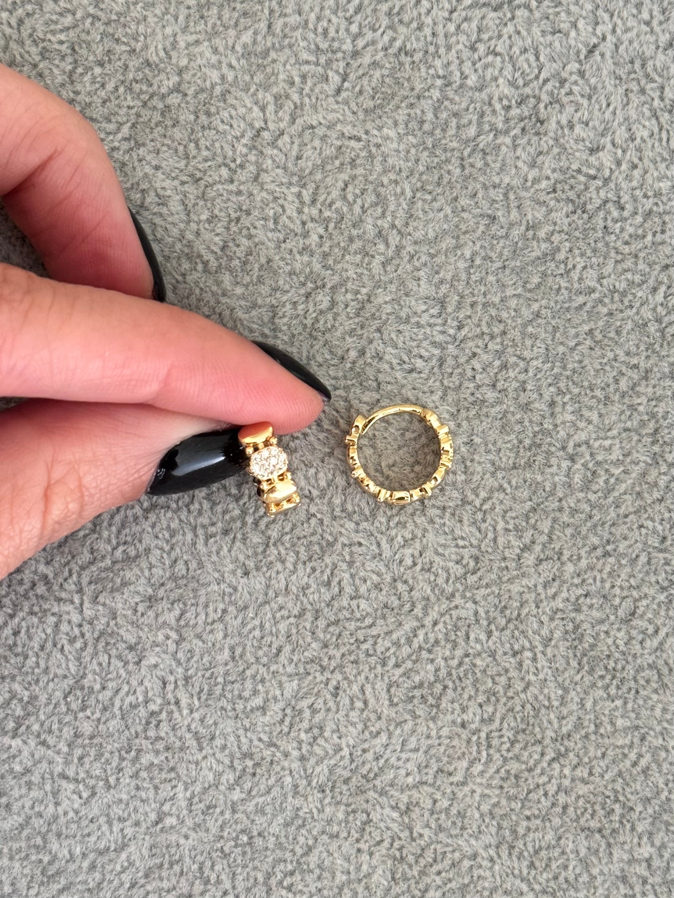 Argollas con Circones