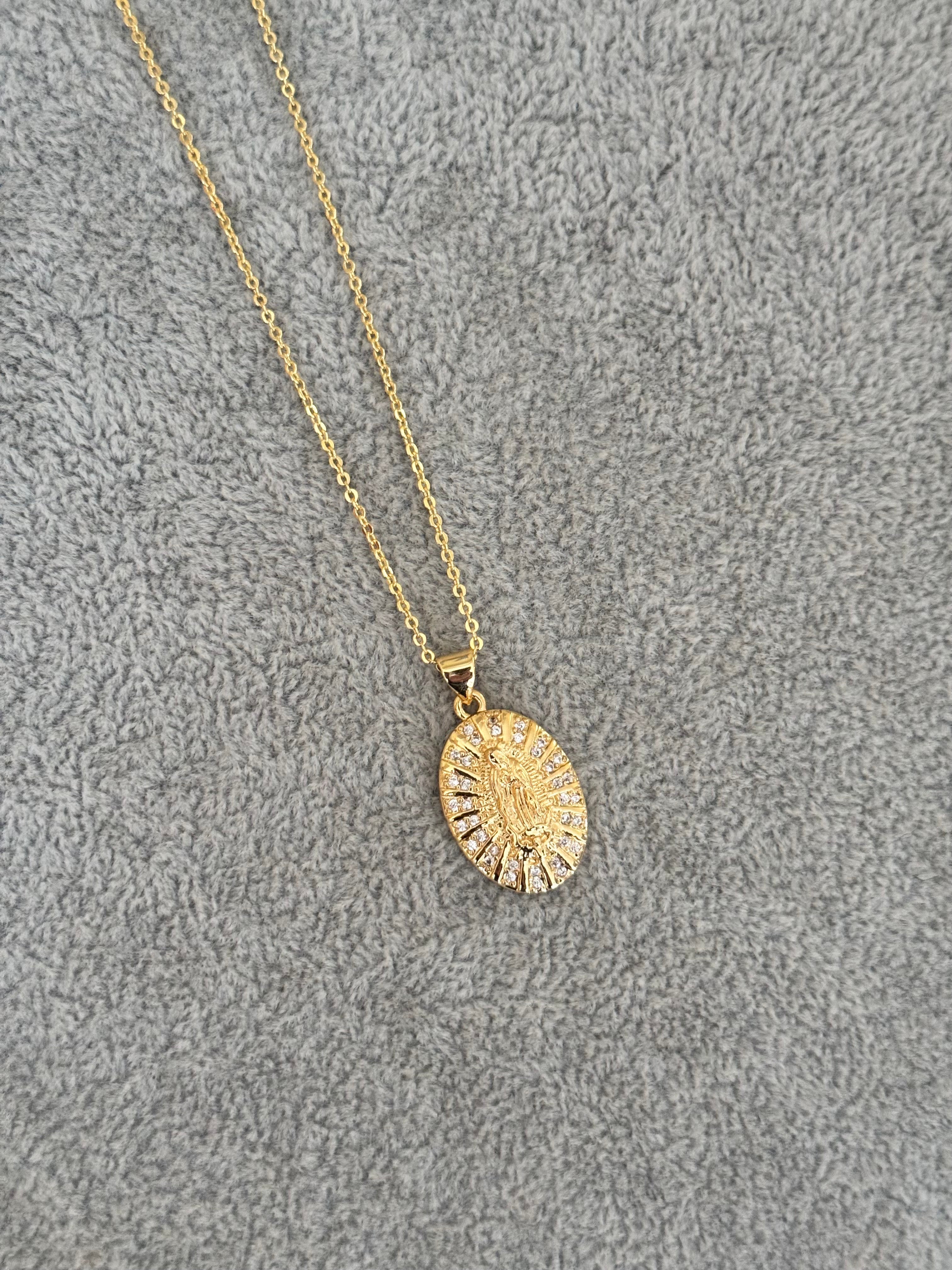 Collar virgen de Guadalupe