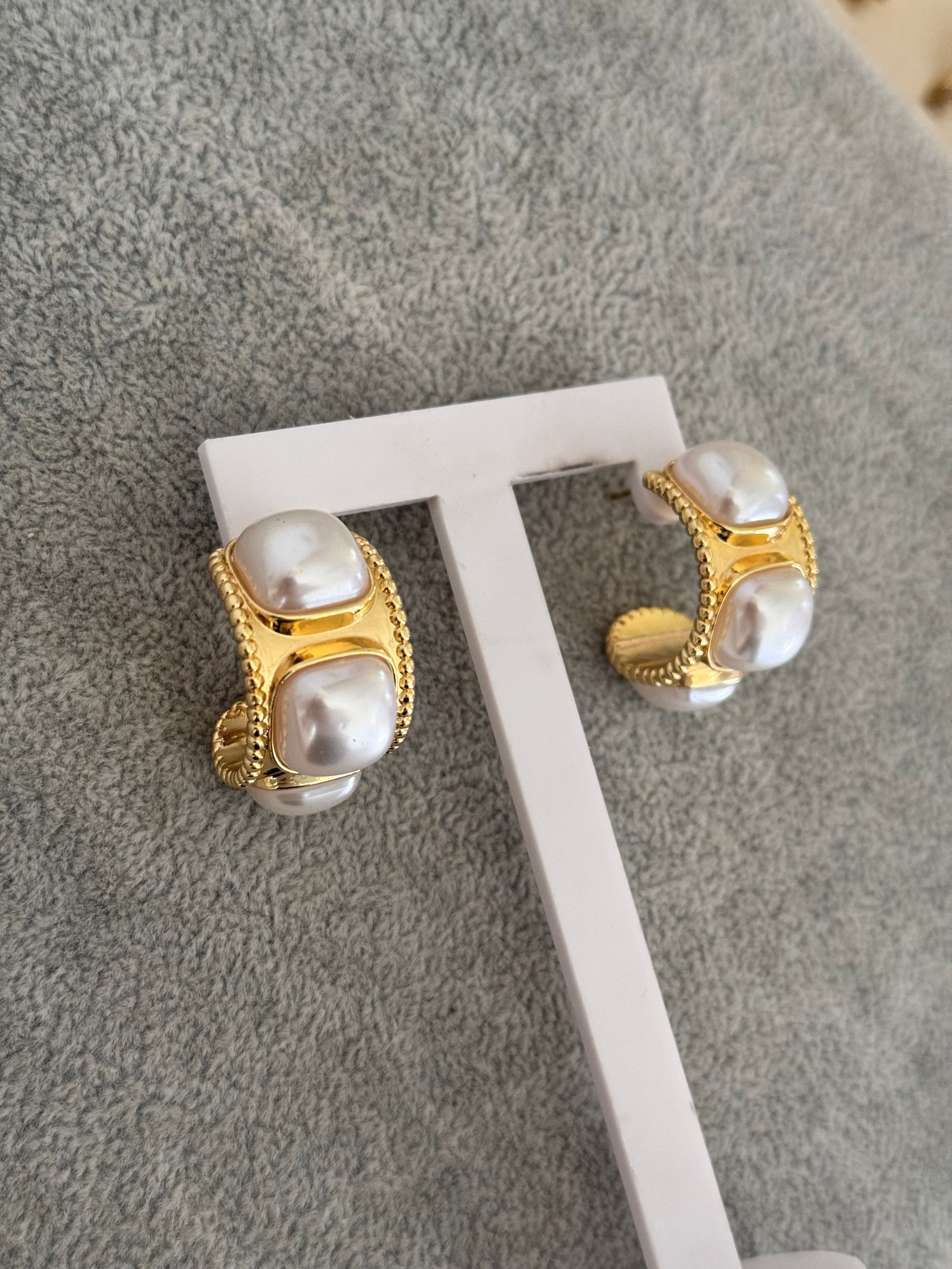 Zarcillos Perlas