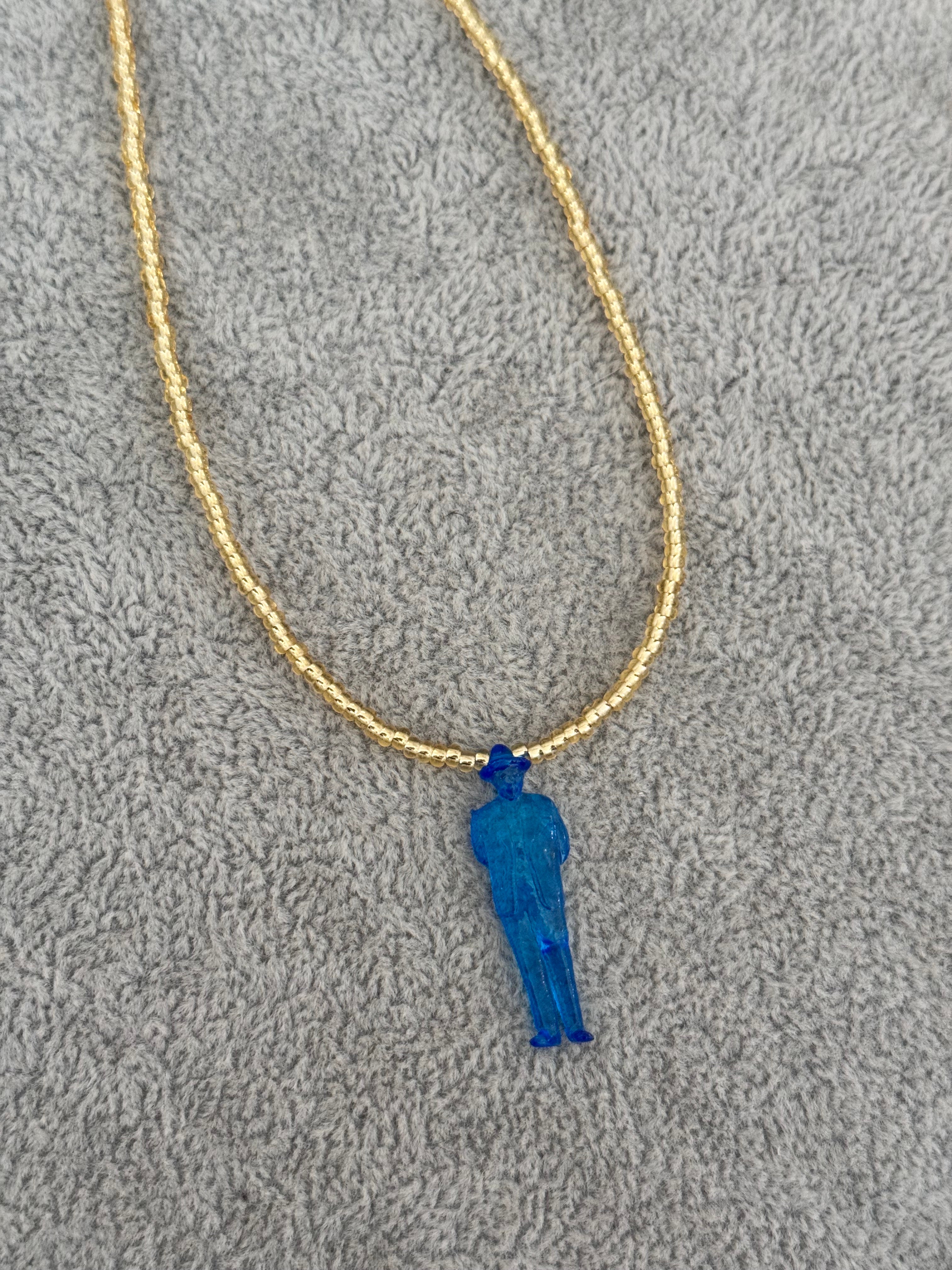 Collar de mostacillas Dr. José Gregorio Hernández