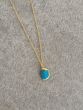 Collar piedra amazonita