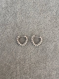 Argollas plateadas