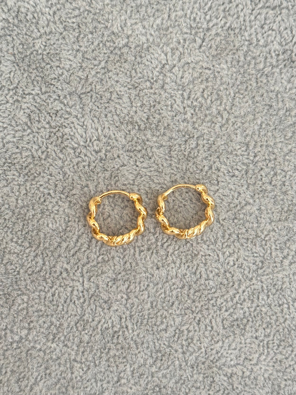 Argollas Entorchadas con cristales