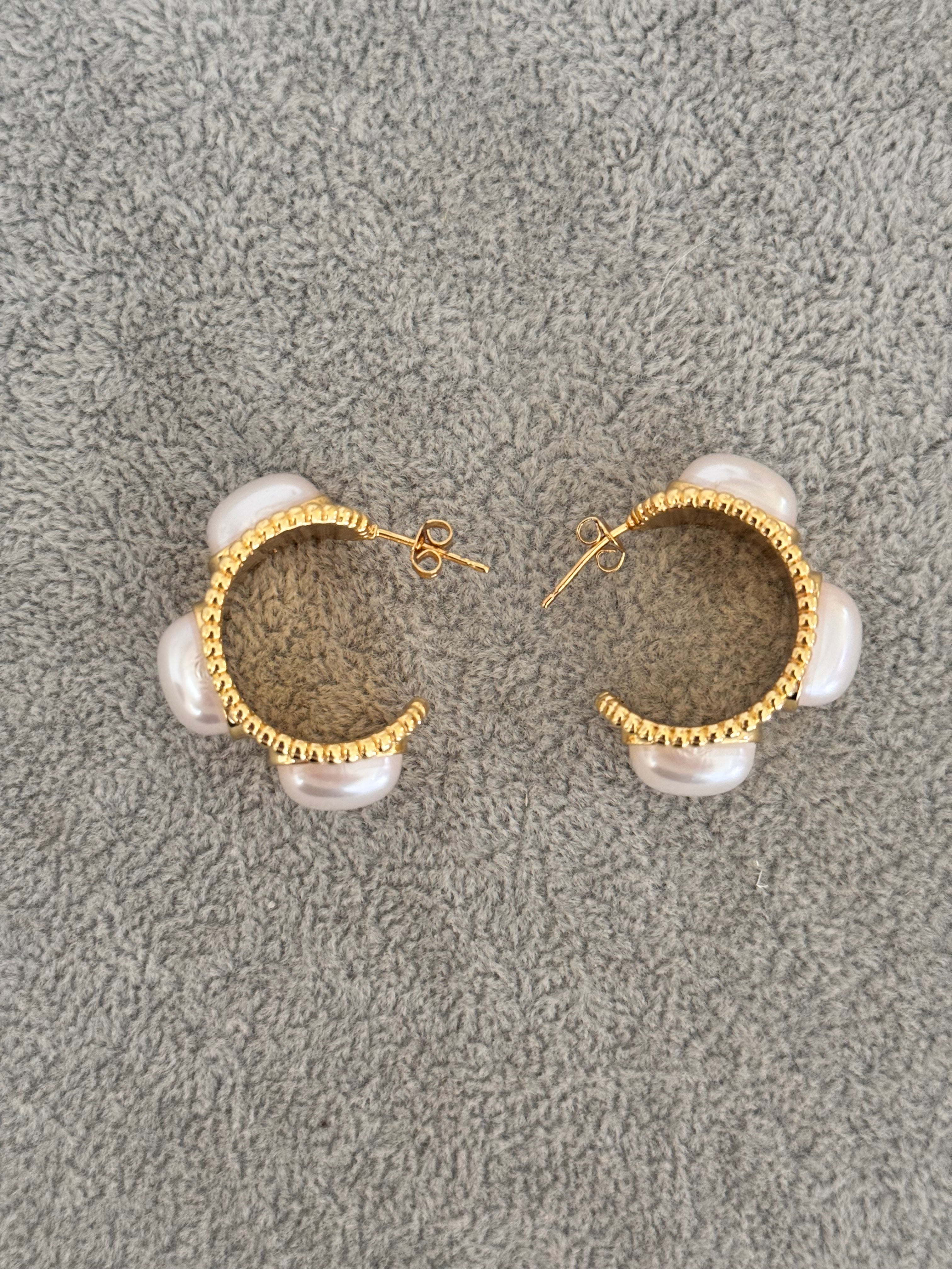Zarcillos Perlas
