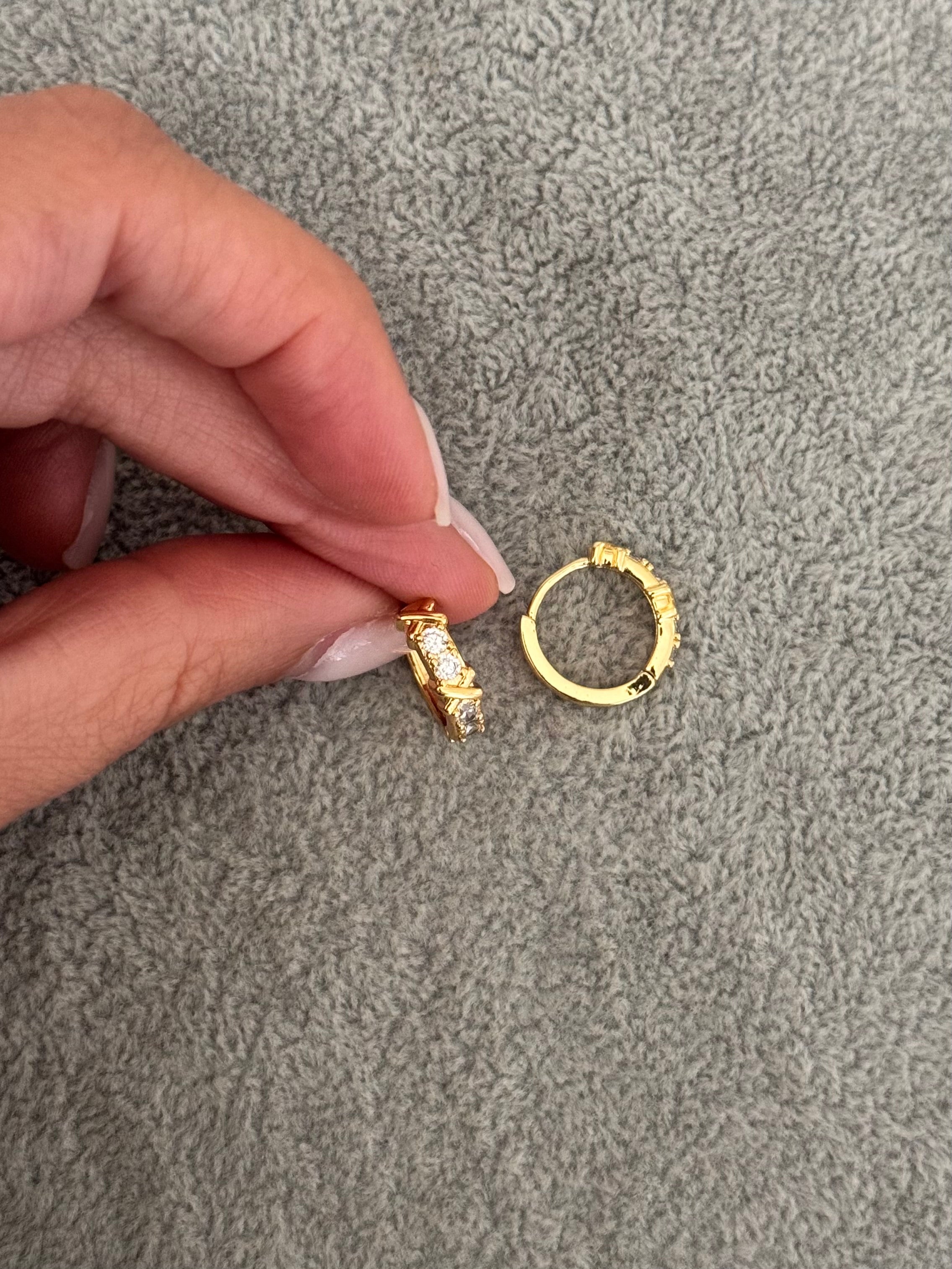 Argollas con Circon