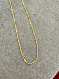 Collar piel de serpiente