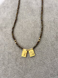 Collar escapulario San Benito