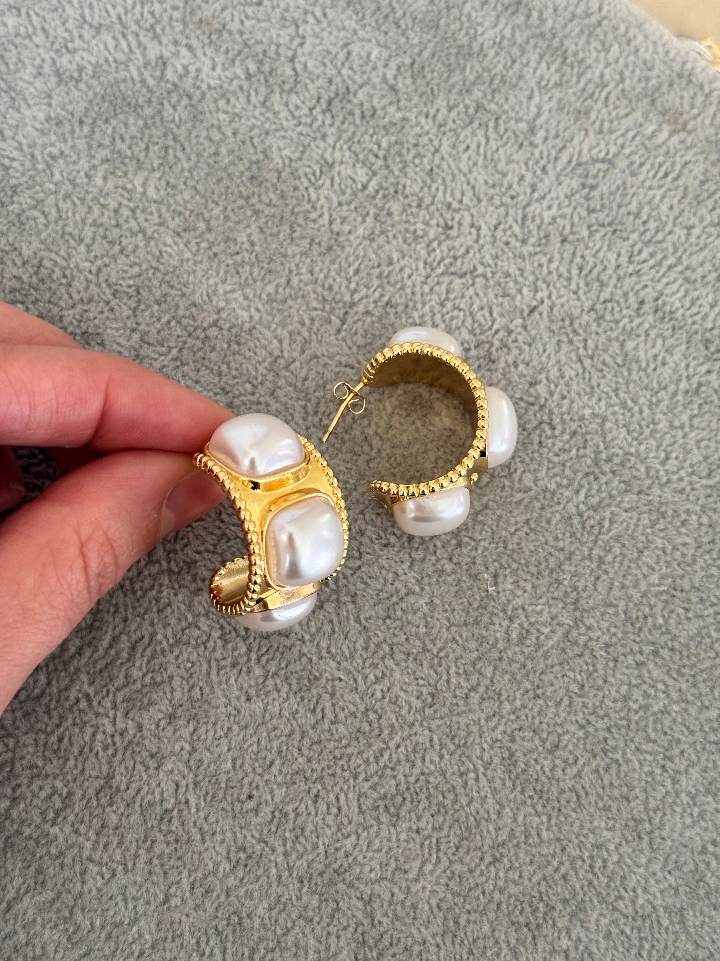 Zarcillos Perlas