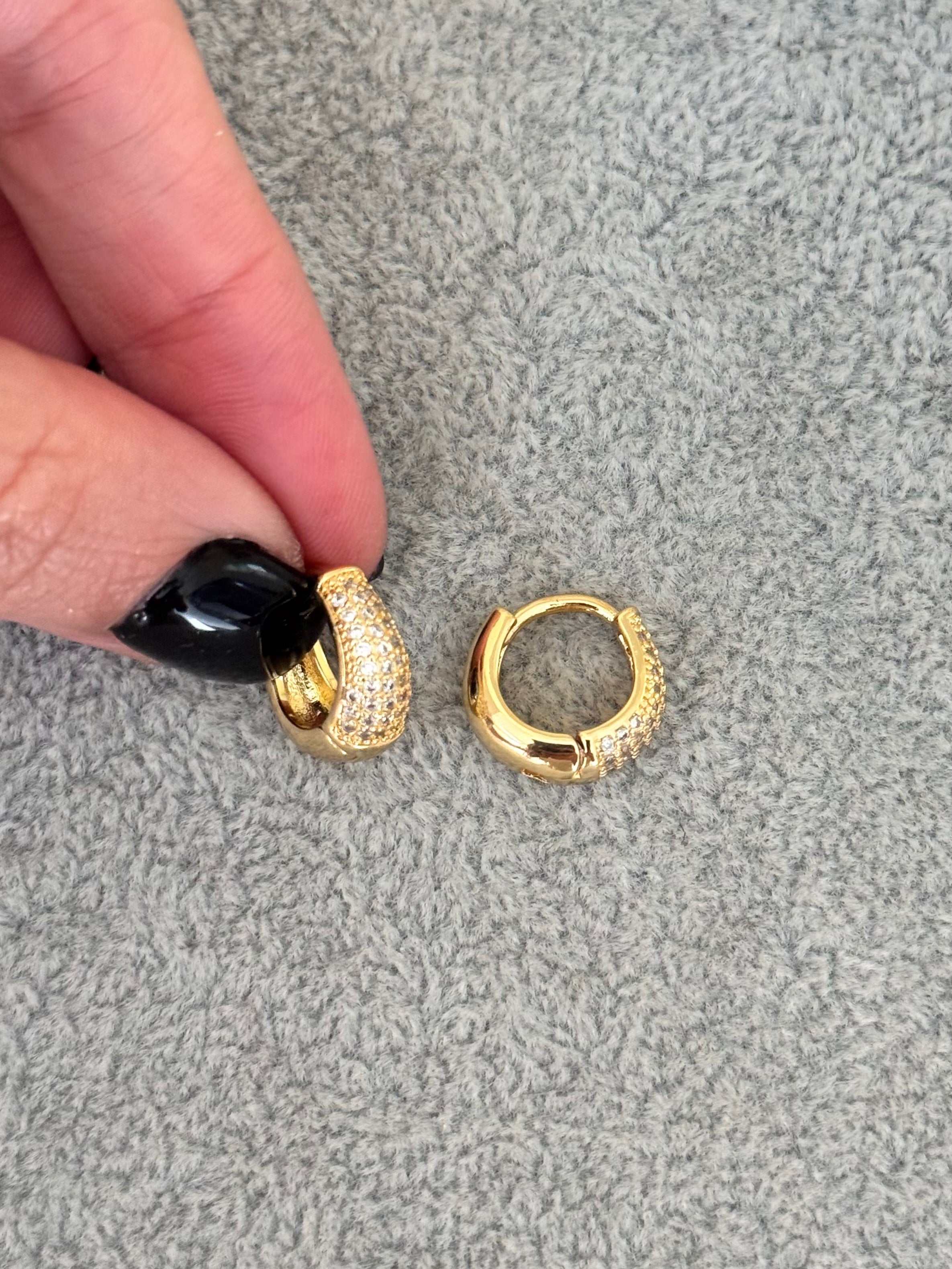 Argollas con circones